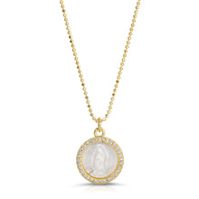 Load image into Gallery viewer, JOY DRAVECKY- PETITE MOTHER MARY NECKLACE
