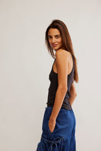 Load image into Gallery viewer, FREE PEOPLE- MIA TANK BLACK
