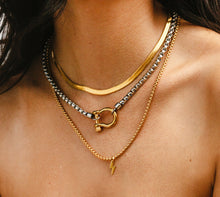 Load image into Gallery viewer, ARTIZAN- HERRADURA &amp; SNAKE LAYERED NECKLACE
