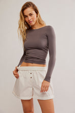 Load image into Gallery viewer, FREE PEOPLE-LOW BACK SEAMLESS L/S
