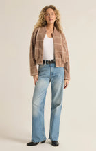 Load image into Gallery viewer, Z SUPPLY-LEX PLAID BOMBER JACKET
