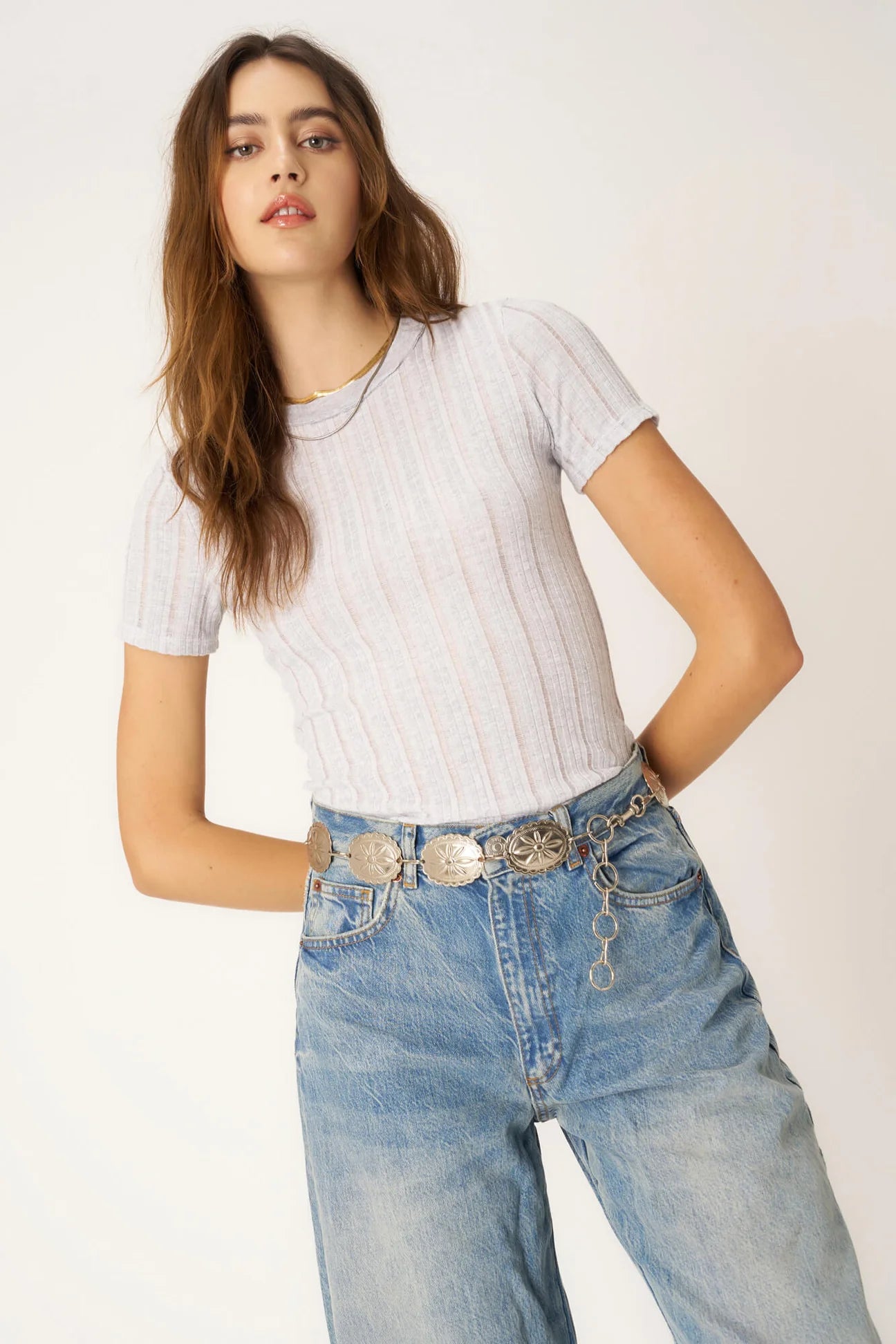 PROJECT SOCIAL T- EVERYDAY TEXTURED RIB TEE