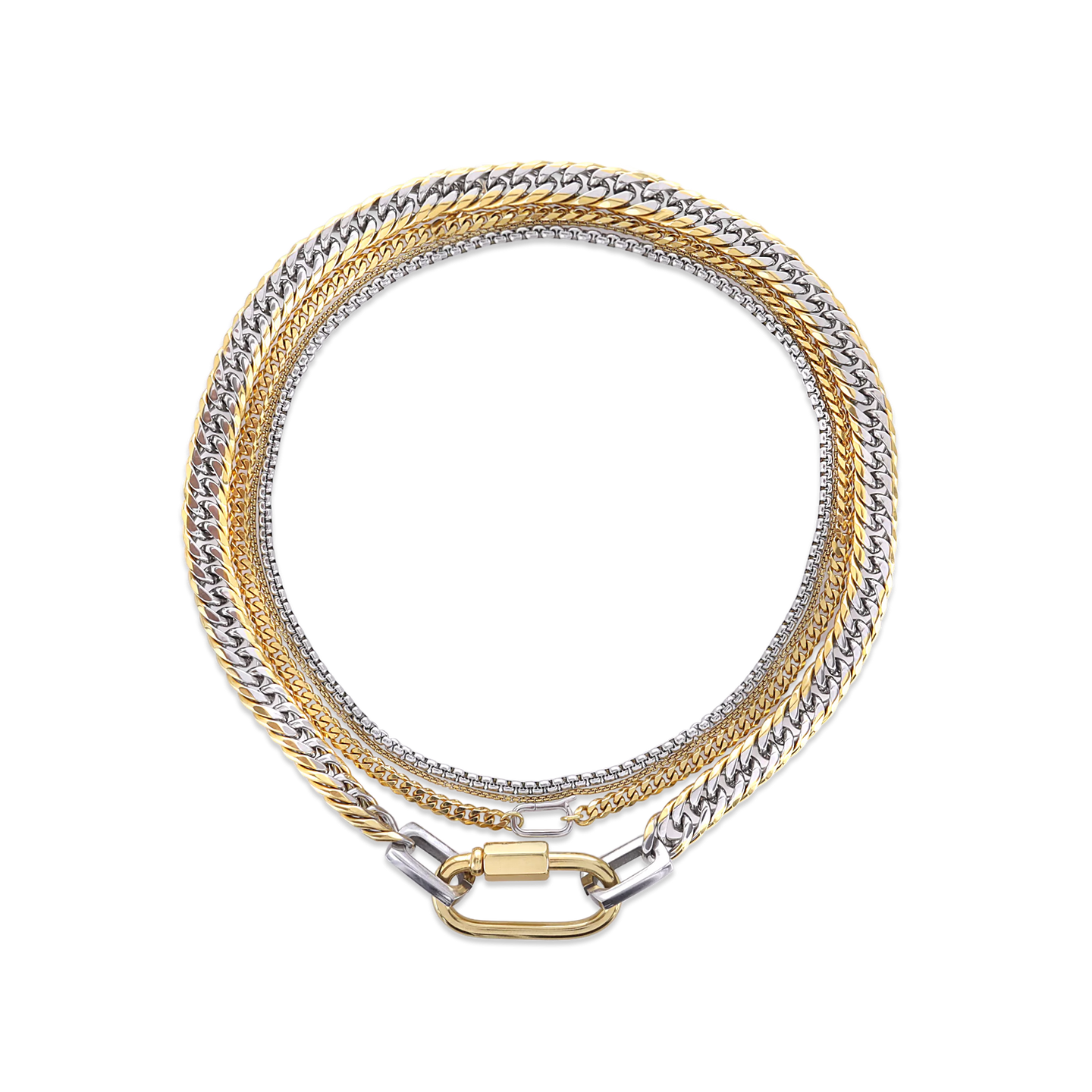 ARTIZAN JOYERIA-THE CARABINER NECKLACE