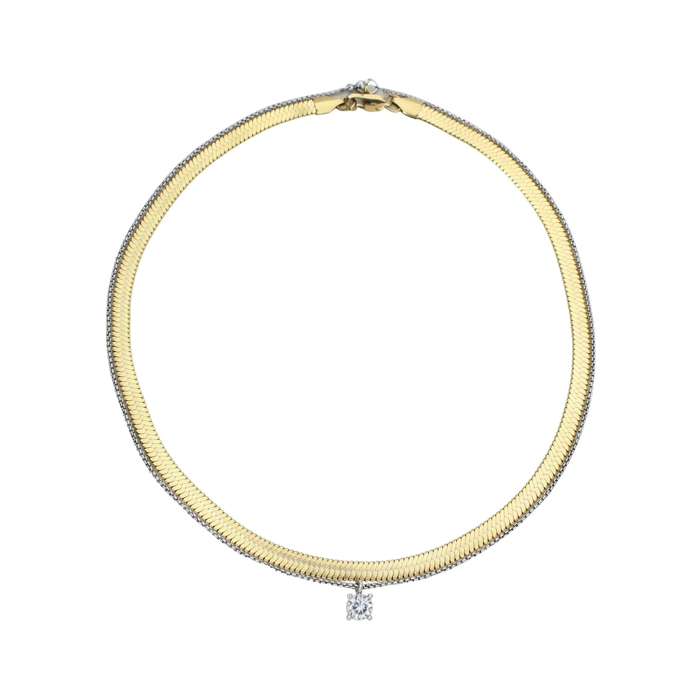 ARTIZAN JOYERIA-THE CHIC SNAKE NECKLACE