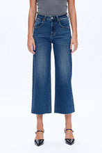 Load image into Gallery viewer, BAYEAS-HIGH RISE WIDE LEG JEANS SURF
