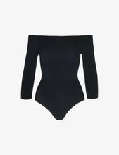 Load image into Gallery viewer, COMMANDO-BB OFF THE SHOULDER BODYSUIT BLACK
