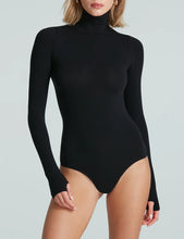 Load image into Gallery viewer, COMMANDO-TURTLENECK BODYSUIT WITH THUMBHOLES
