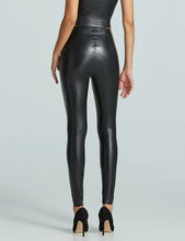 Load image into Gallery viewer, COMMANDO-FAUX LEATHER LEGGING BLACK
