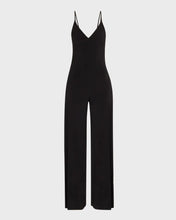 Load image into Gallery viewer, NORMA KAMALI-SLIP JUMPSUIT BLACK
