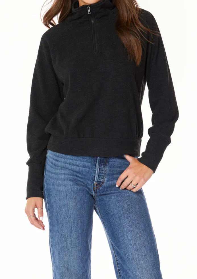 BOBI-ZIP FRONT FUNNEL NECK JACKET