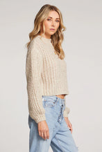 Load image into Gallery viewer, SALT WATER LUXE-LONG SLEEVE SWEATER BONE
