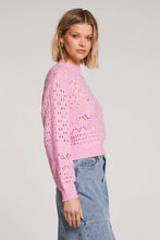 Load image into Gallery viewer, SALT WATER LUXE-LONG SLEEVE SWEATER PINK PARTY
