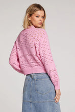 Load image into Gallery viewer, SALT WATER LUXE-LONG SLEEVE SWEATER PINK PARTY
