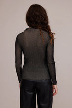 Load image into Gallery viewer, LUCY PARIS- PACIE KNIT TOP BLACK
