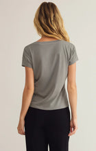 Load image into Gallery viewer, Z SUPPLY-MODERN V NECK GRAPHITE GREY
