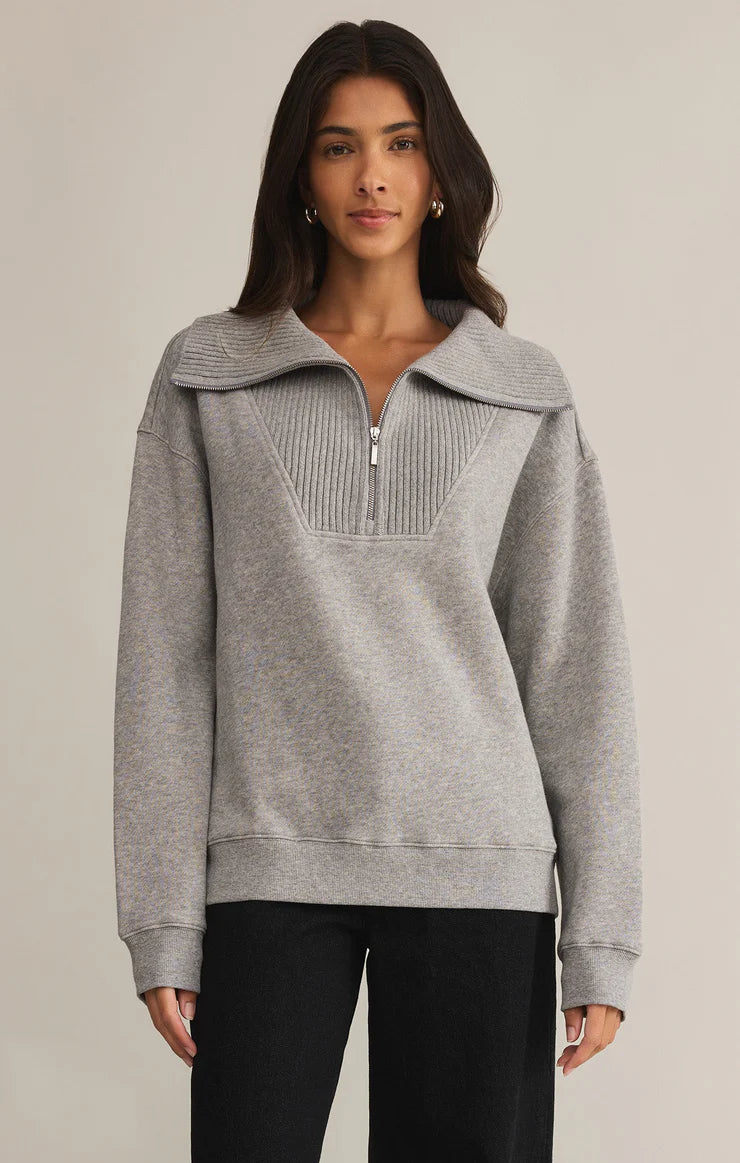 Z SUPPLY-SONATA FLEECE SWEATSHIRT