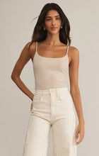 Load image into Gallery viewer, Z SUPPLY-LUXE SMOOTH JERSEY BODYSUIT SANDSHELL
