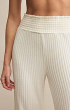 Load image into Gallery viewer, Z SUPPLY- DAWN SMOCKED RIB PANT BONE
