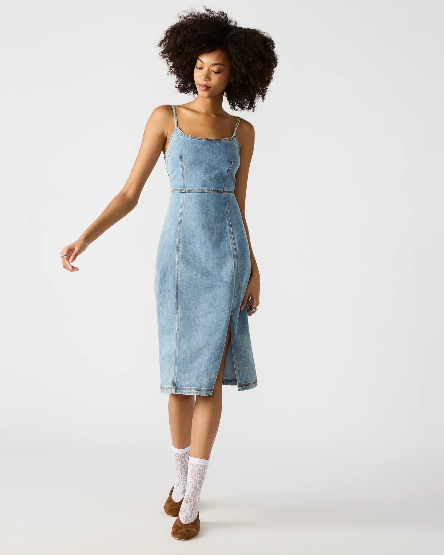 STEVE MADDEN-GISELLE DRESS DENIM