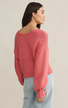 Load image into Gallery viewer, Z SUPPLY- VIDA SWEATER SUNSET PINK
