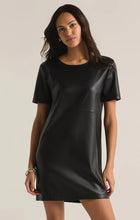 Load image into Gallery viewer, Z SUPPLY-LONDON FAUX LEATHER DRESS
